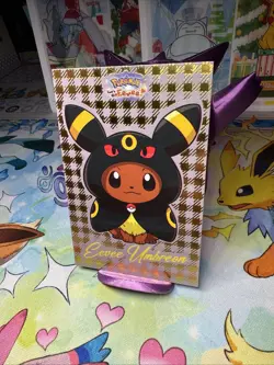 Box Hit Gold Holo Eevee Poncho Umbreon Let’s Go Eevee Card Database - Image 3