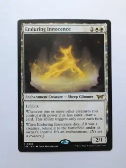 MTG Enduring Innocence (DSK) Duskmourn: House of Horror Regular Rare 0006 - Image 1