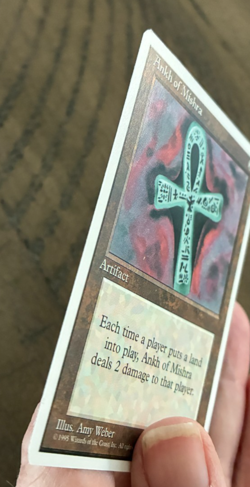 MTG: Ankh of Mishra x1, Howling Mine X1, Nevinyrral's Disk X2 4th Edition NM - Image 4