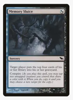​Memory Sluice | MTG SHM | Mill Conspire Pauper EDH | LP - Image 1