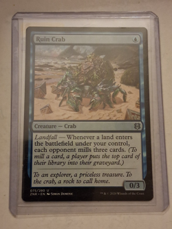 Ruin Crab Zendikar Rising Regular - Image 1
