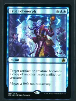 True Polymorph - Foil - Magic MTG 2021 Adventures Forgotten Realms NM/M - Image 1