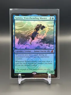 Magic MTG Avatar The Last Airbender Katara Waterbending Master Foil M0093 - Image 1