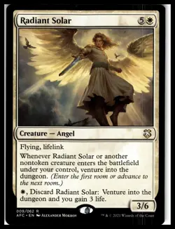 Commander: Adventures in the Forgotten Realms #9 Radiant Solar - Image 1