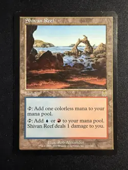 Shivan Reef 142 - R - Apocalypse - Normal - MTG - LP - Image 1