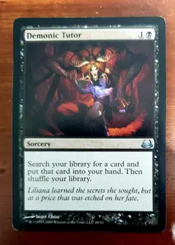 Demonic Tutor Duel Decks Divine vs. Demonic Regular MTG Commander LP 🔥 - Image 1
