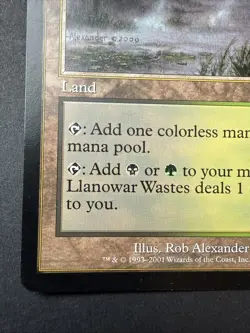 Llanowar Wastes 141/143 - Apocalypse - Magic The Gathering 2001 - Image 5