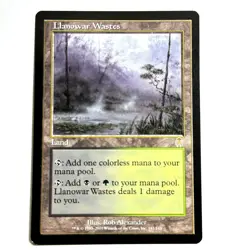 Llanowar Wastes 141 R Apocalypse Magic the Gathering MTG LP - Image 1
