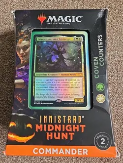 Coven Counters Innistrad Midnight Hunt Magic The Gathering Commander Deck Sealed - Image 1