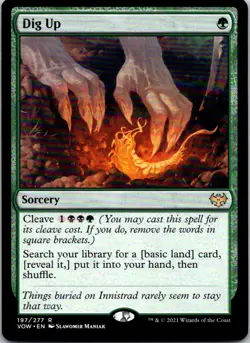 Dig Up R Innistrad: Crimson Vow 197 NM - Image 1