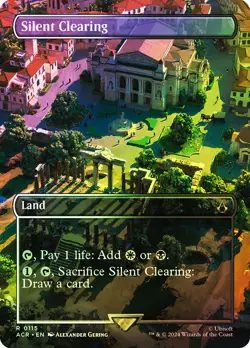 Silent Clearing (Borderless) Universes Beyond: Assassin's Creed Foil NM - Image 1