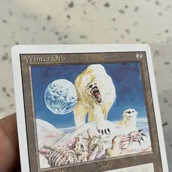 Winter Orb LP Magic The Gathering Revised 3rd Edition MTG - Image 2