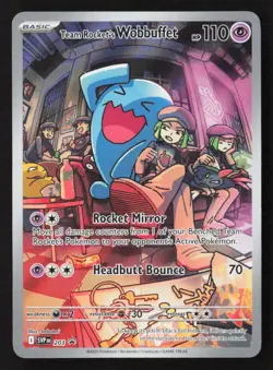 Team Rocket's Wobbuffet Promo SV: Scarlet & Violet Promo Cards 203 NM - Image 1