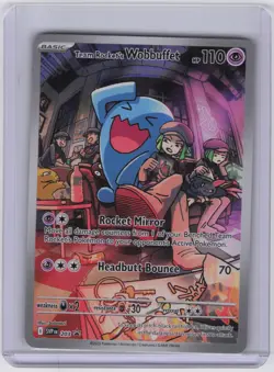 Team Rocket's Wobbuffet Promo SV: Scarlet & Violet Promo Cards 203 NM - Image 1