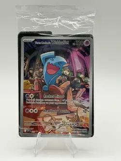 Team Rocket's Wobbuffet 203 Sv: Scarlet & Violet Promo Card SEALED - Image 1