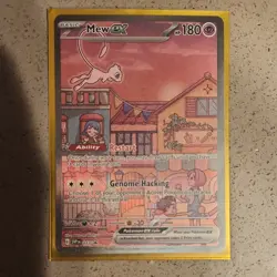 Pokemon Mew ex 053 SV: Scarlet & Violet Promo Holo Rare TCG Card - Image 1