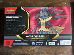 New Pokemon TCG Mega Lucario ex Premium Figure Collection Box Factory Sealed - Image 2