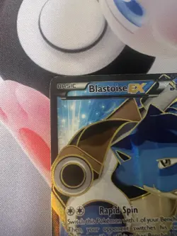 Pokemon TCG Blastoise EX Full Art Holo Ultra Rare Card 142/146 XY Base Set HP/MP - Image 4
