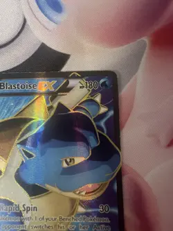 Pokemon TCG Blastoise EX Full Art Holo Ultra Rare Card 142/146 XY Base Set HP/MP - Image 5