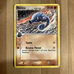 Pokemon TCG Horsea EX Dragon Frontiers 31/101 Regular Uncommon HP - Image 1