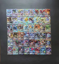 48 Lot Pokemon TCG S-Chinese GX Holo Blastoise Ampharos Lucario Dialga #3 -JD90 - Image 1