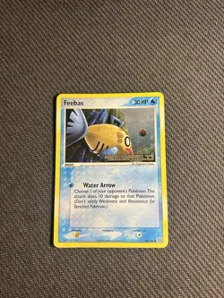 Pokemon TCG Feebas 50/106 Emerald Reverse Holo HP - Image 3