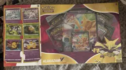 RARE POKEMON TCG ALAKAZAM V COLLECTION BOX EVOLVING SKIES NEW FACTORY SEALED! - Image 1