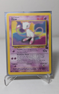 Mew 8/53 Pokemon Wizards Black Star Promos Rare - LP - Image 1
