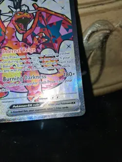 🔥TCG Pokemon Charizard ex 215 SV03 Obsidian Flames holo Illustration Rare - Image 3