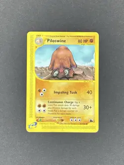 Pokemon TCG Piloswine 43/144 Skyridge Regular - Image 1