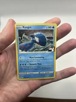 036/159 Kyogre Prize Pack Series 4 Stamped Pokemon TCG Crown Zenith Cosmos Holo - Image 3
