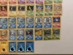Pokemon Base Set Lot of 70, Shadowless Pikachu Red Cheeks, Japanese, shadowless - Image 5