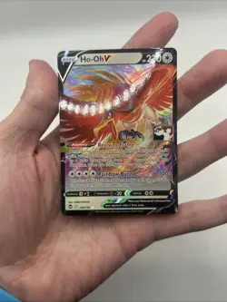 140/195 Ho-oh V Prize Pack Series Stamped Play Pokemon TCG Silver Tempest - Image 4