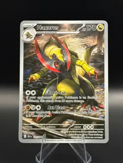 Pokemon SV Black Bolt Haxorus 147/086 Illustration Rare NM - Image 1