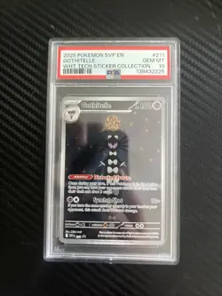 2025 POKEMON SVP EN-SV BLACK STAR PROMO #211 GOTHITELLE PSA 10 - Image 1