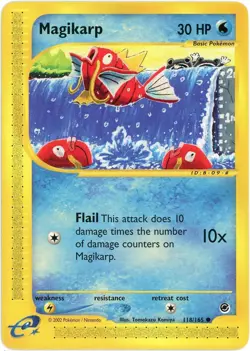 Magikarp - 118 - Expedition (EX) 2002 - Pokemon - English - E-Reader - Image 1