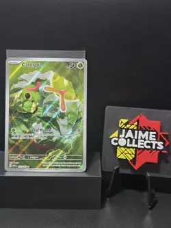 Pokemon Caterpie 172/165 Illustration Rare Scarlet & Violet 151 Full Art NM- - Image 1