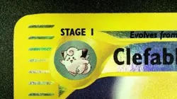 Clefable 7/165 Reverse Holo Pokemon Expedition 2002 Vintage LP - Image 4