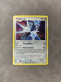 Pokemon TCG Dialga DP26 🌀SWIRL Holo Promo Diamond and Pearl Promos - LP - Image 1