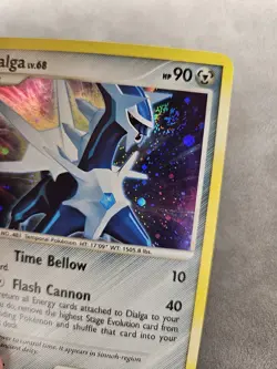 Pokemon TCG Dialga DP26 🌀SWIRL Holo Promo Diamond and Pearl Promos - LP - Image 2