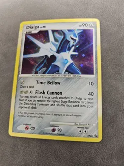 Pokemon TCG Dialga DP26 🌀SWIRL Holo Promo Diamond and Pearl Promos - LP - Image 4