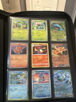 Pokemon TCG Binder Lot - Includes some vintage base set, 1st edition and Binder - Image 1