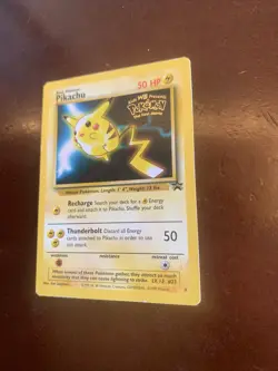 Pokemon TCG Pikachu Wizards Black Star Promos 4 Promo MP LV 13 #25 - Image 3