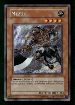 Mezuki Premium Pack 2 #PP02-EN016 Yugioh Secret Rare - Image 1