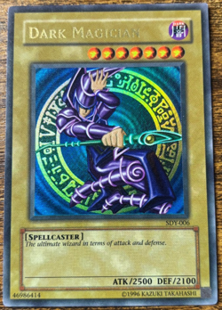 Yugioh!: Dark Magician - (SDY-006) - Foil / MP - Starter Deck Yugi - Ultra Rare! - Image 3