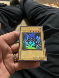 Yugioh Red-Eyes Black Dragon SDJ-001 1st Edition 1996 Holo Rare Yu-Gi-Oh! - Image 3