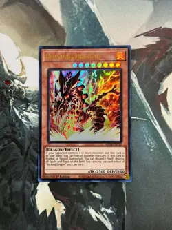 Yugioh Burning Dragon Ultra Rare MP24 - Image 1