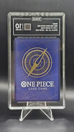 2025 One Piece A Fist of Divine Speed #OP07-085 Stussy ALT ART SP TAG 10 - Image 2