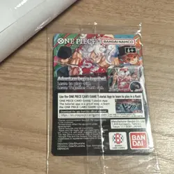 One Piece Monkey D. Luffy College Basketball US Voyage Promo Full Art Holo 5000 - Image 2