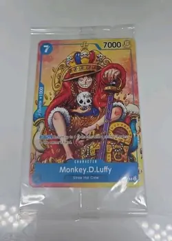 One Piece Monkey D Luffy P-043 Convention Exclusive Promo English SEALED - Image 1